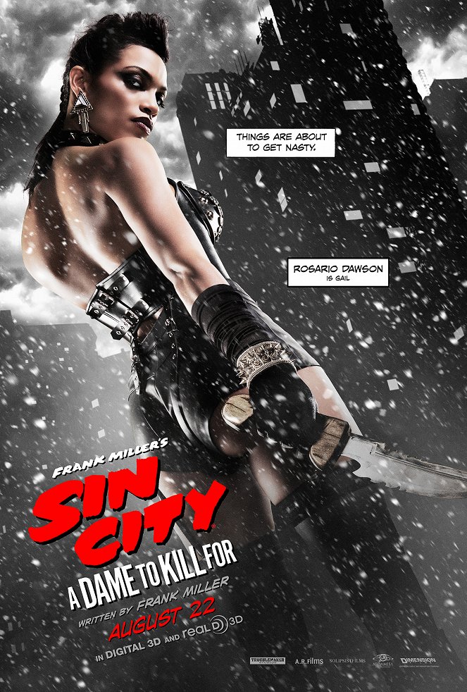 Sin City: Damulka warta grzechu - Plakaty