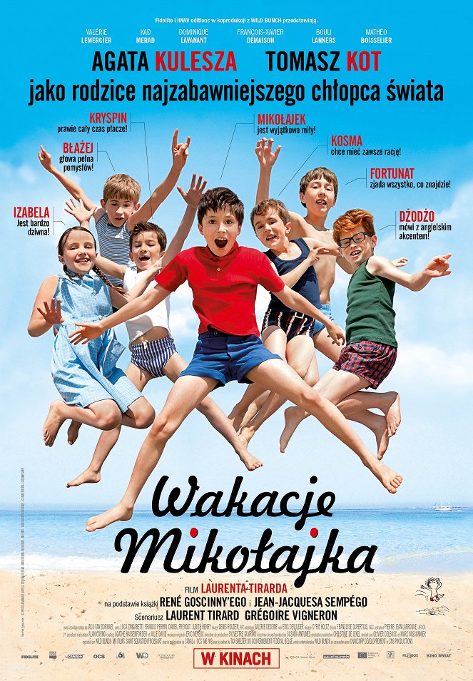 Wakacje Mikołajka - Plakaty