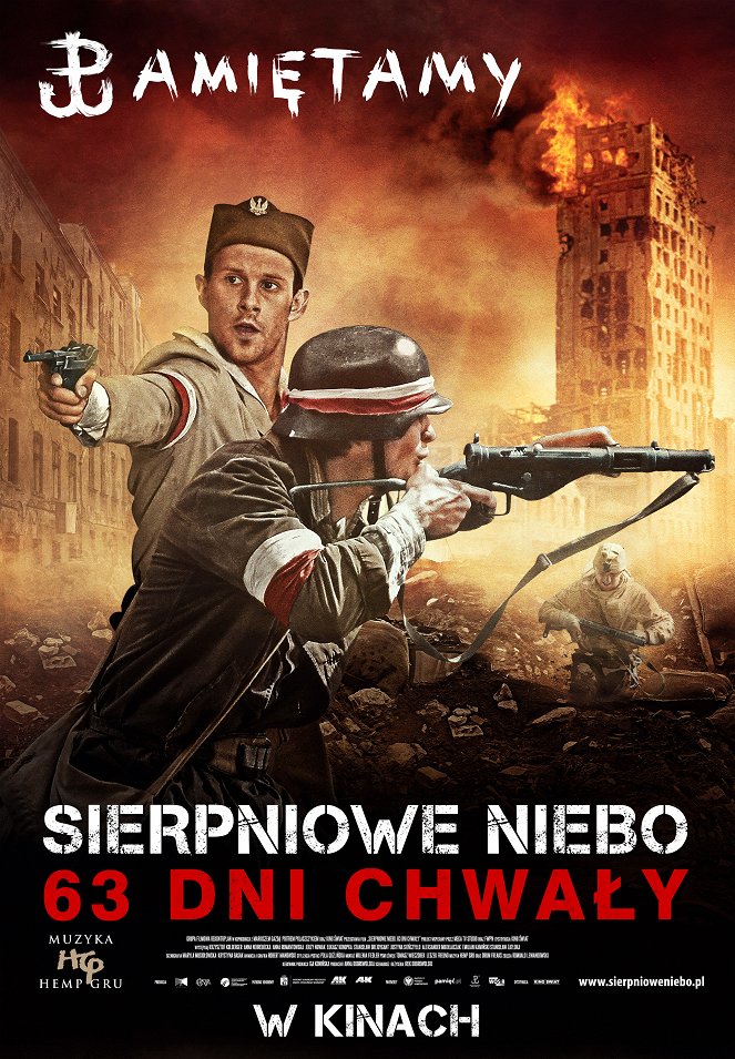 Sierpniowe niebo. 63 dni chwały - Carteles