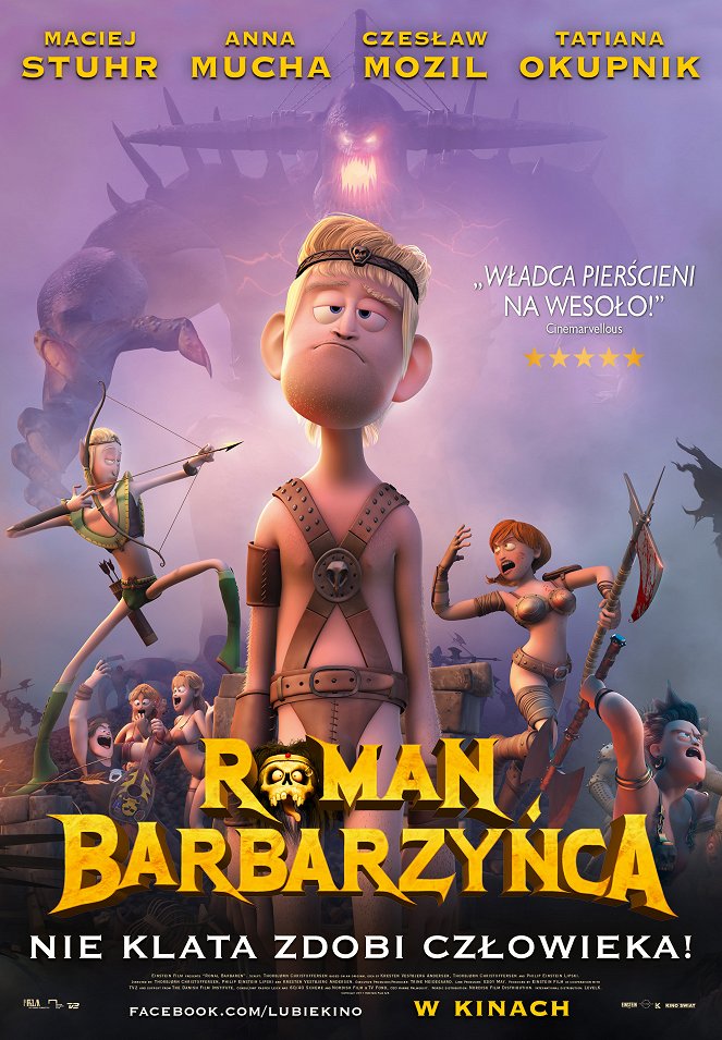 Roman Barbarzyńca - Plakaty