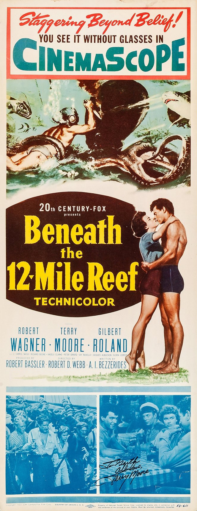 Beneath the 12-Mile Reef - Plakátok