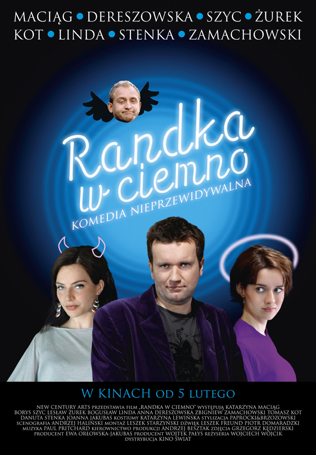 Randka w ciemno - Plakate