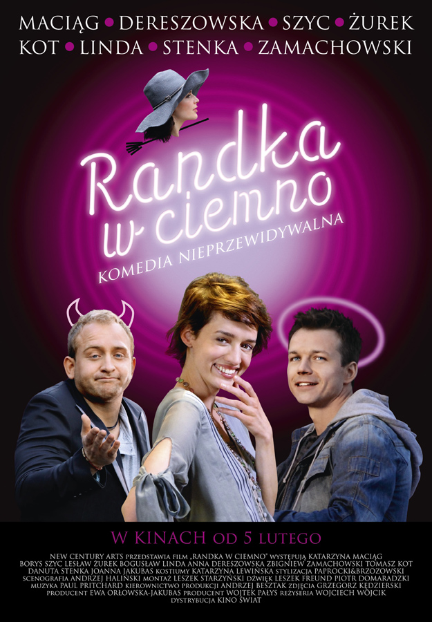 Randka w ciemno - Plakáty