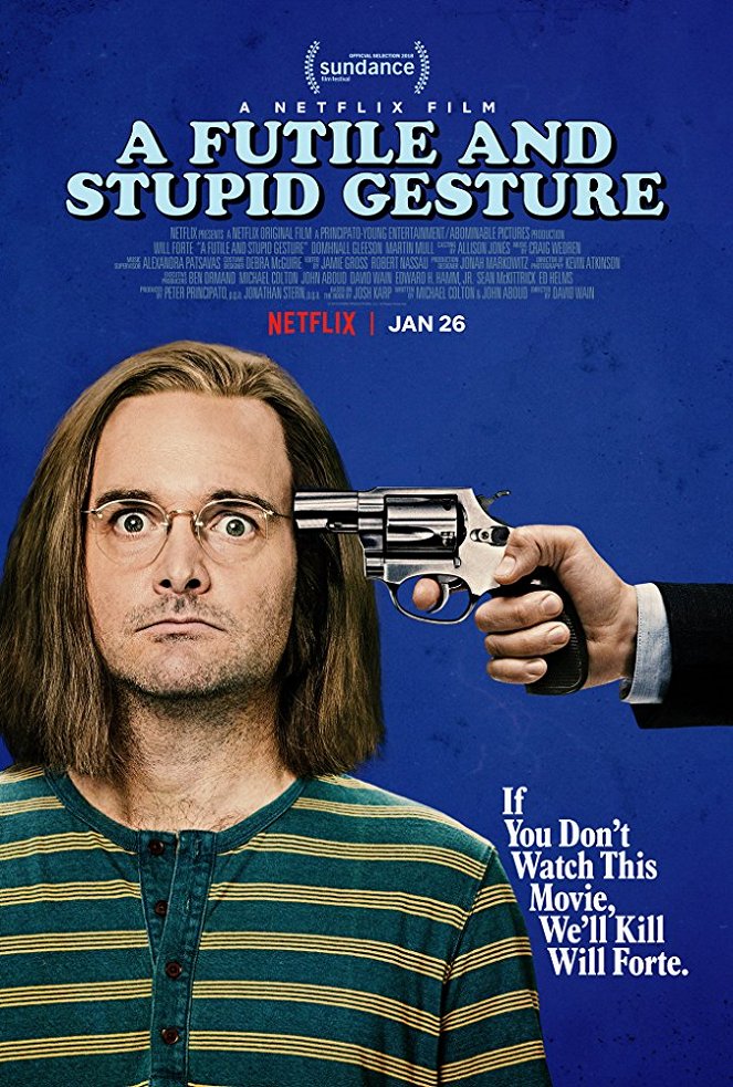 A Futile and Stupid Gesture - Plakáty