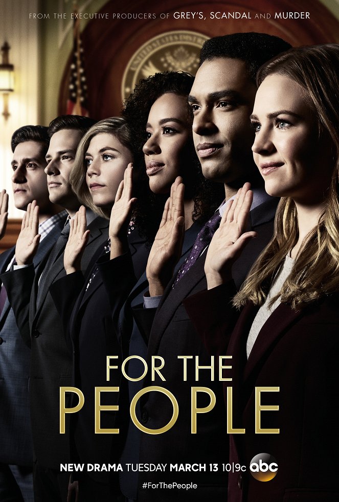 For the People - Season 1 - Plakate