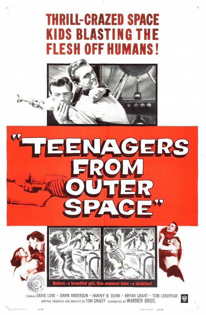 Teenagers from Outer Space - Plakaty