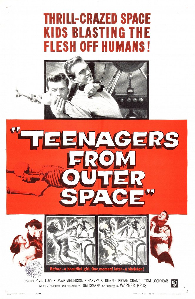 Adolescentes del espacio exterior - Carteles