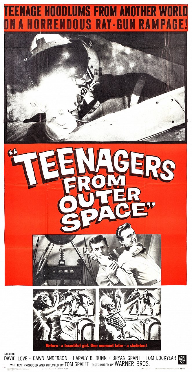 Teenagers from Outer Space - Plakátok