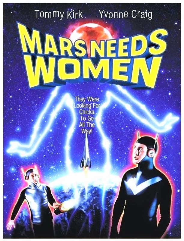 Mars Needs Women - Posters