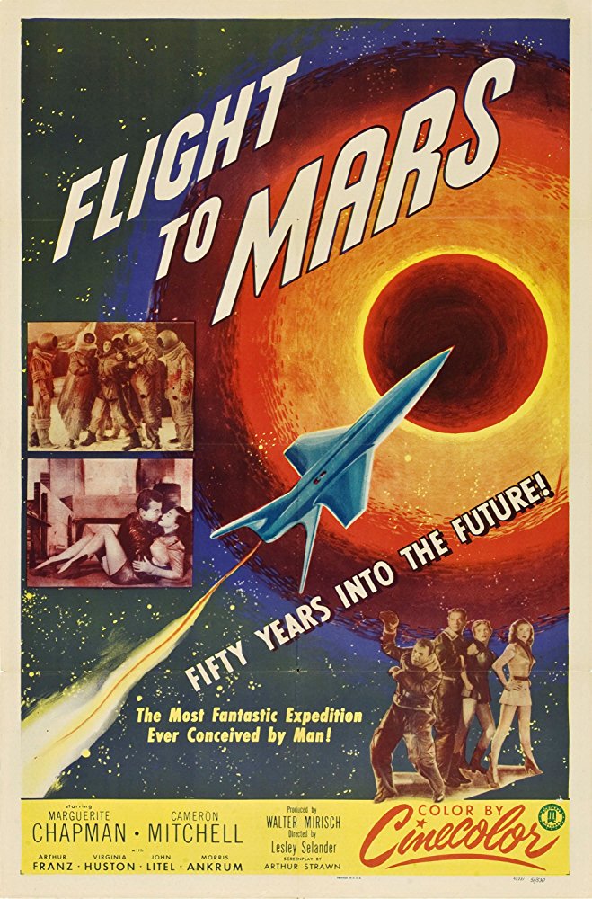 Flight to Mars - Plakate