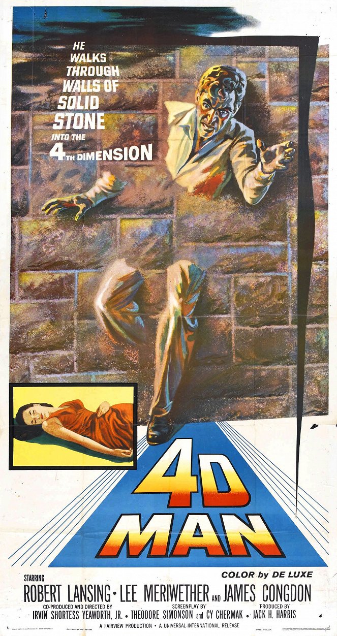 4D Man - Posters