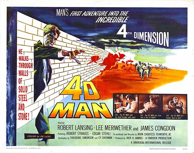 4D Man - Plakate
