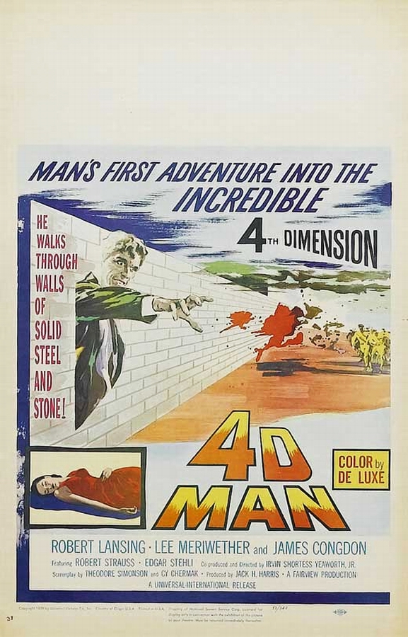 4D Man - Plakaty