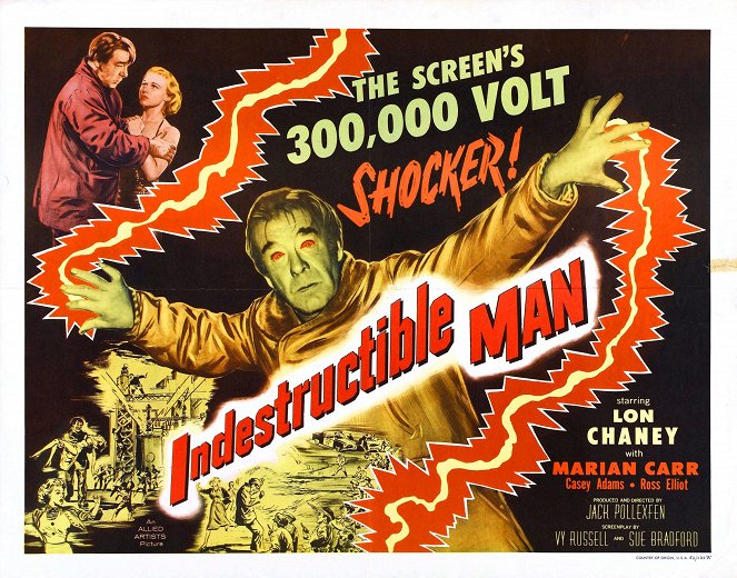 Indestructible Man - Posters