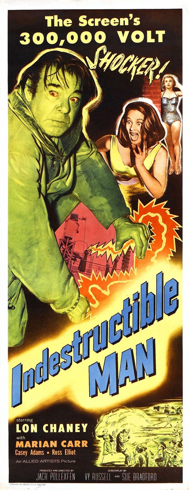 Indestructible Man - Posters