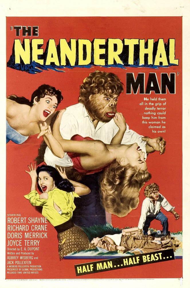 The Neanderthal Man - Plakáty