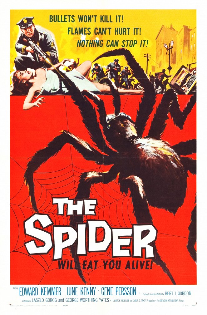 Země versus pavouk - Plakáty