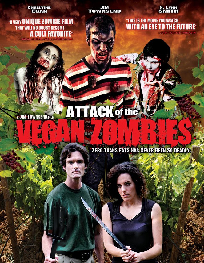 Attack of the Vegan Zombies! - Cartazes