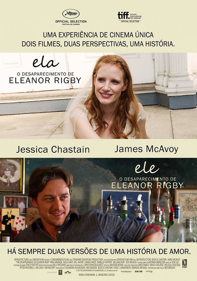 O Desaparecimento de Eleanor Rigby: Ela - Cartazes