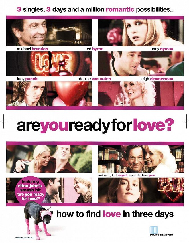 Are You Ready for Love? - Carteles