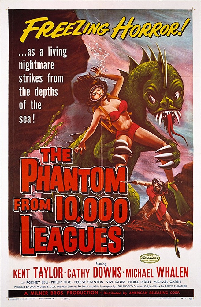 The Phantom from 10,000 Leagues - Plakátok