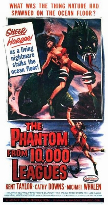 The Phantom from 10,000 Leagues - Cartazes