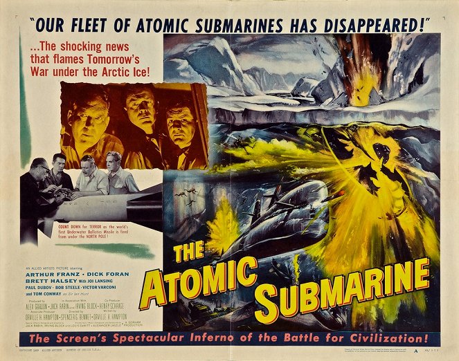 The Atomic Submarine - Posters