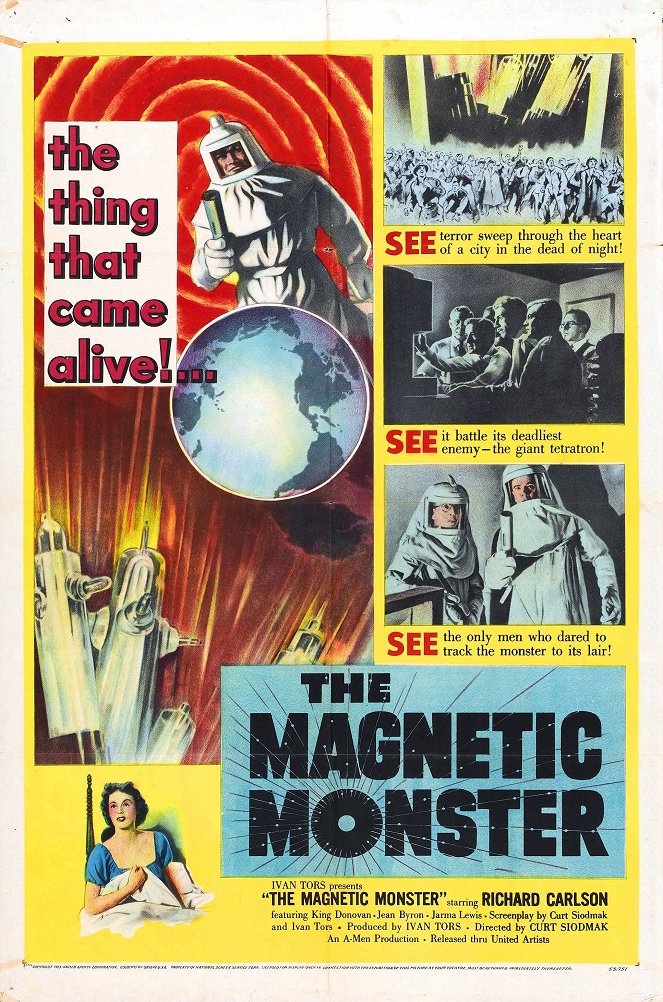 The Magnetic Monster - Cartazes