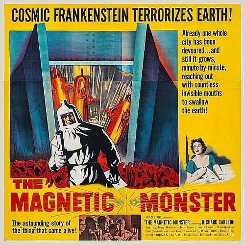 The Magnetic Monster - Plakaty