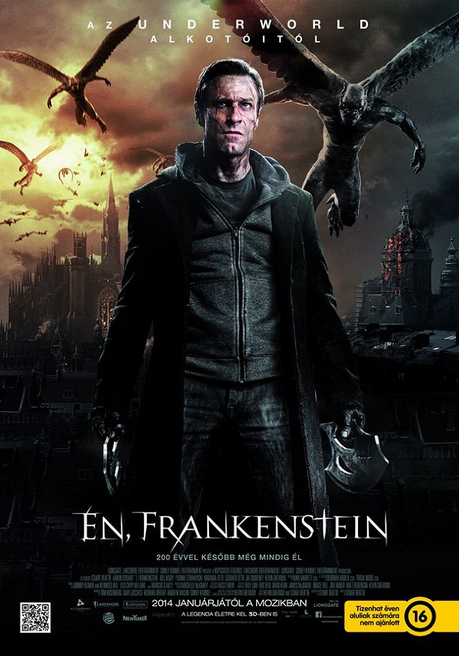 Én, Frankenstein - Plakátok