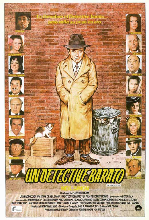 Un detective barato - Carteles