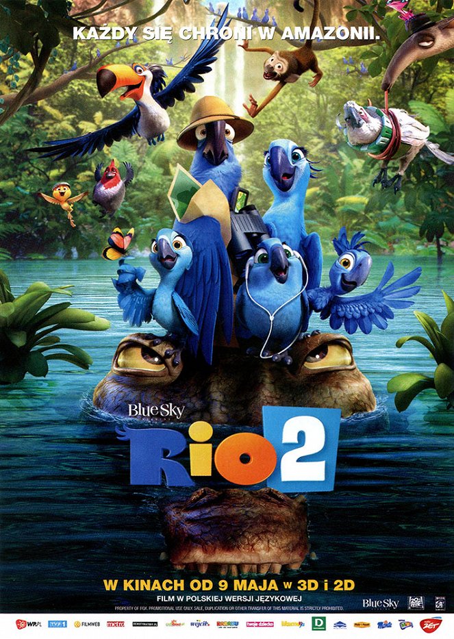 Rio 2 - Plakaty