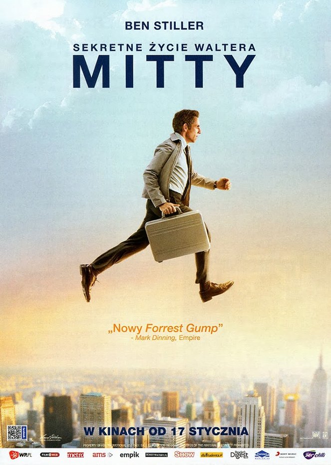 Sekretne życie Waltera Mitty - Plakaty