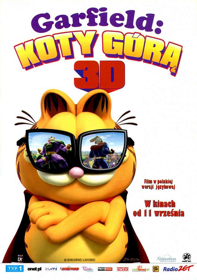Garfield: Koty górą - Plakaty