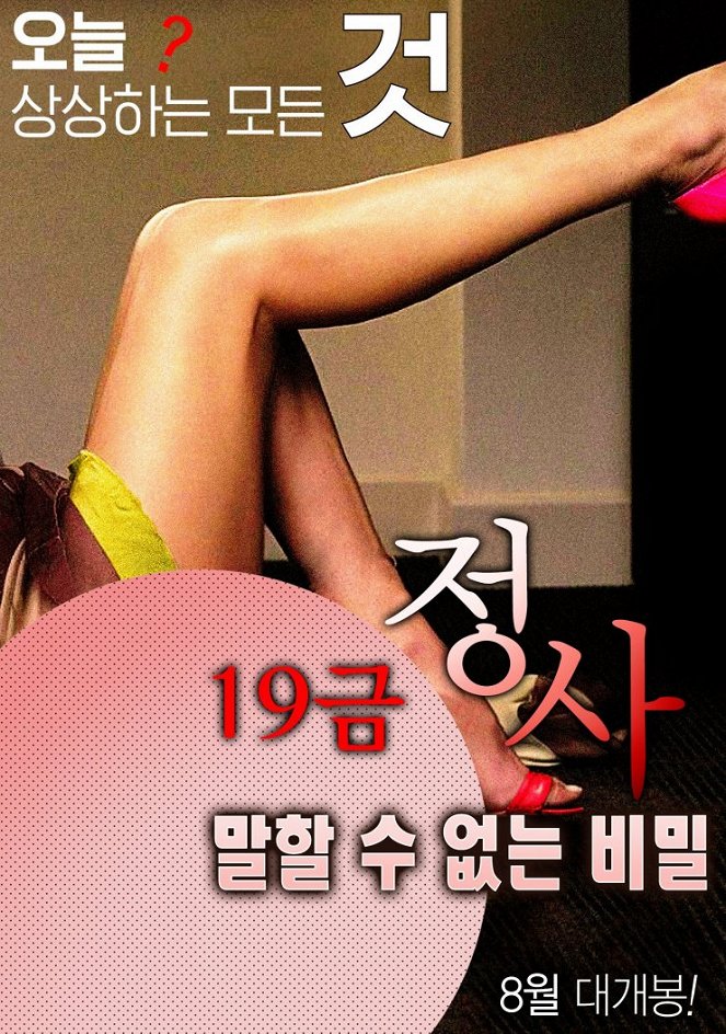 19 Geum jeongsa: malhal su eobsneun bimil - Plagáty