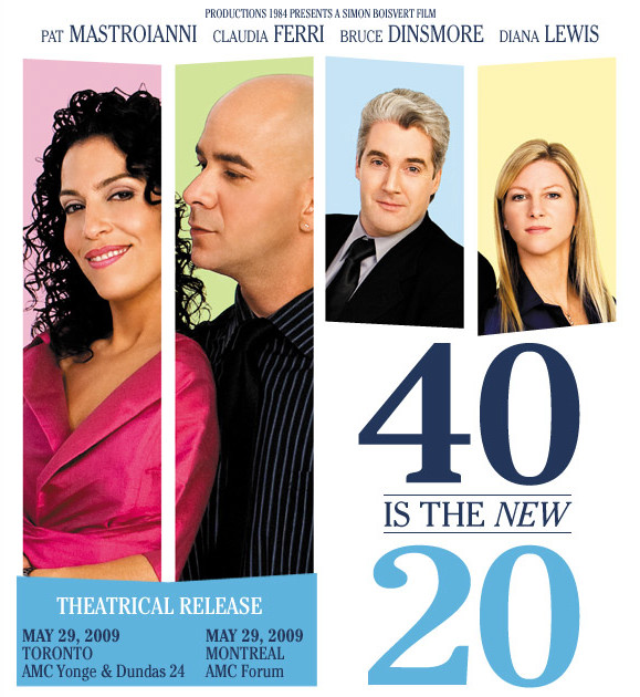 40 Is the New 20 - Posters