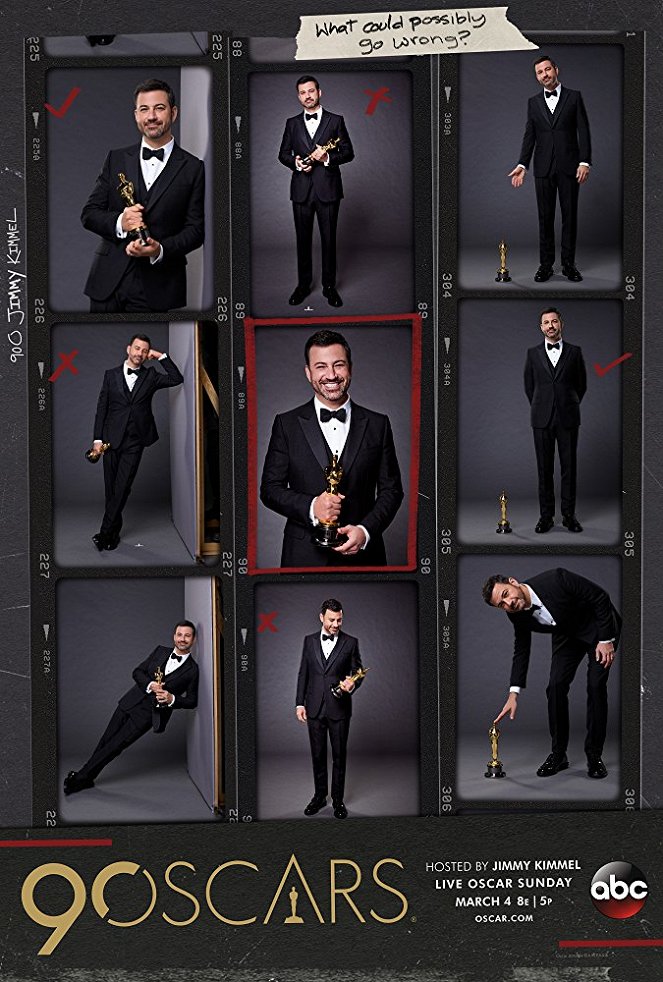 The 90th Annual Academy Awards - Plakátok