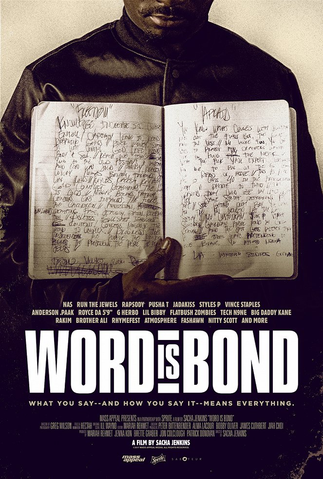 Word is Bond - Affiches