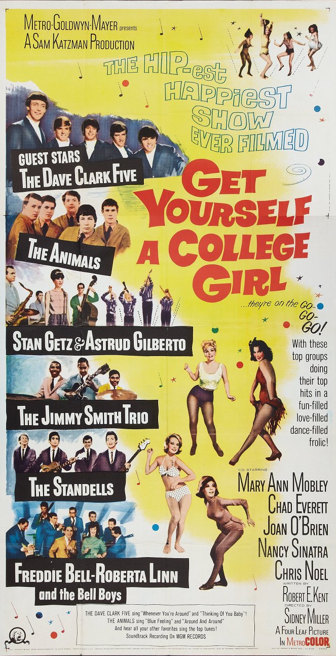 Get Yourself a College Girl - Affiches