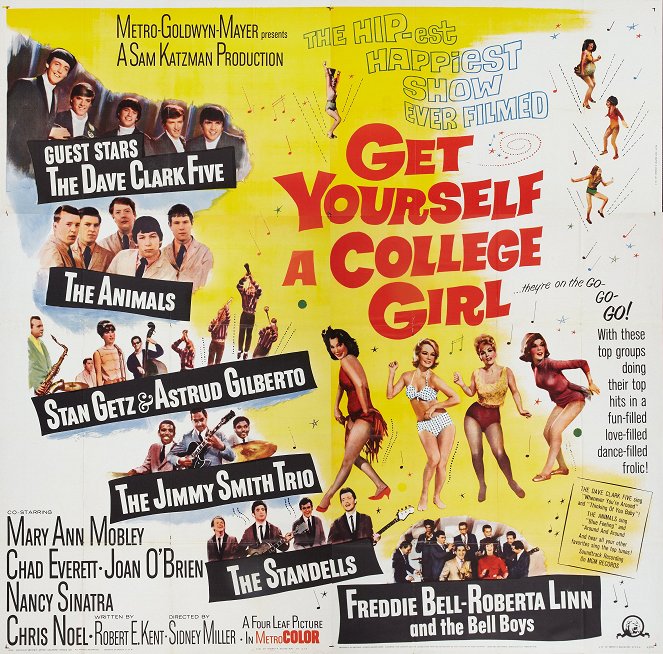 Get Yourself a College Girl - Plakátok
