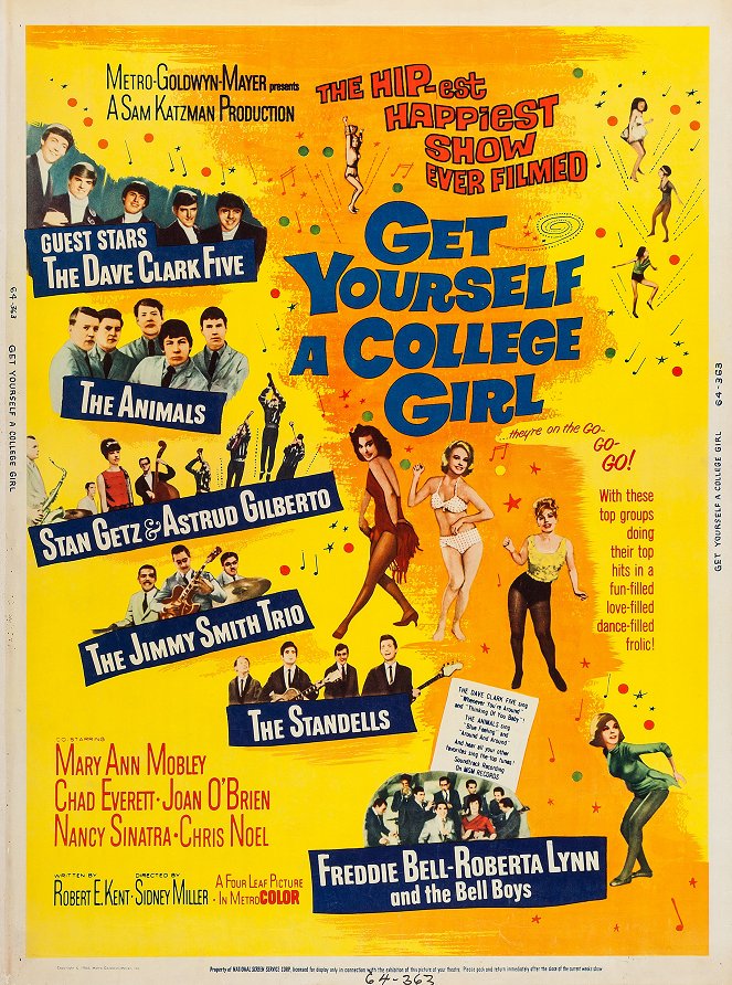 Get Yourself a College Girl - Plakáty