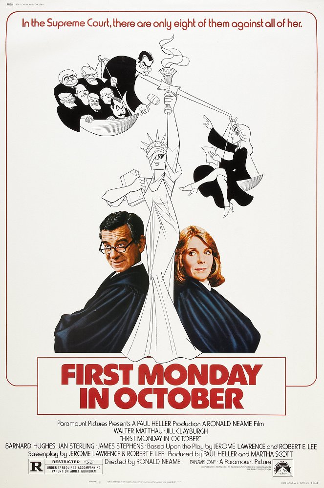 First Monday in October - Affiches
