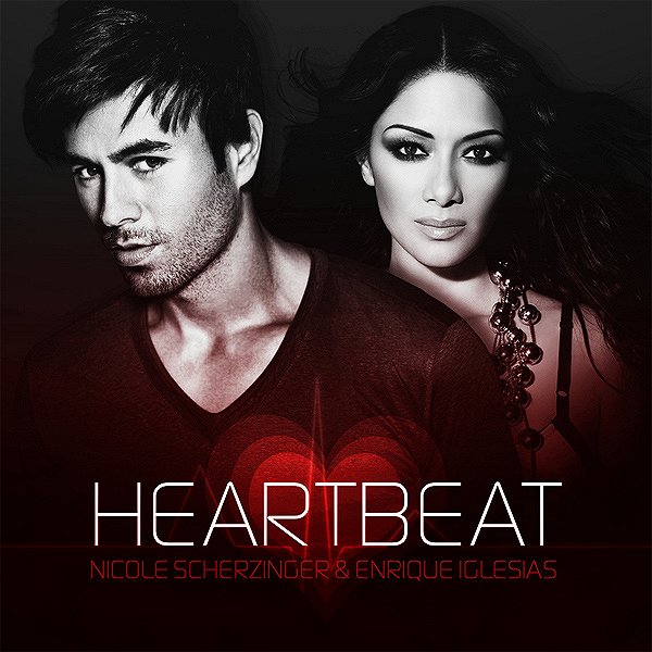 Enrique Iglesias ft. Nicole Scherzinger - Heartbeat - Affiches