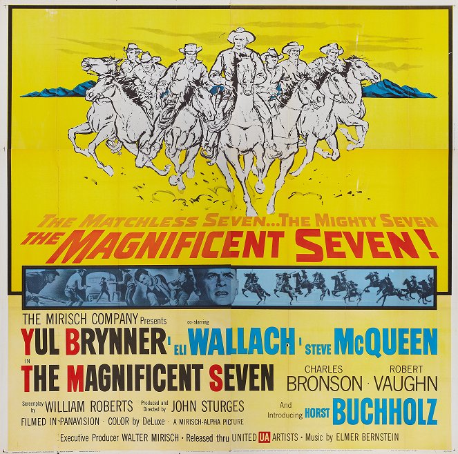 Les Sept Mercenaires - Posters