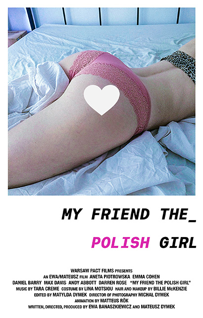 My Friend the Polish Girl - Affiches