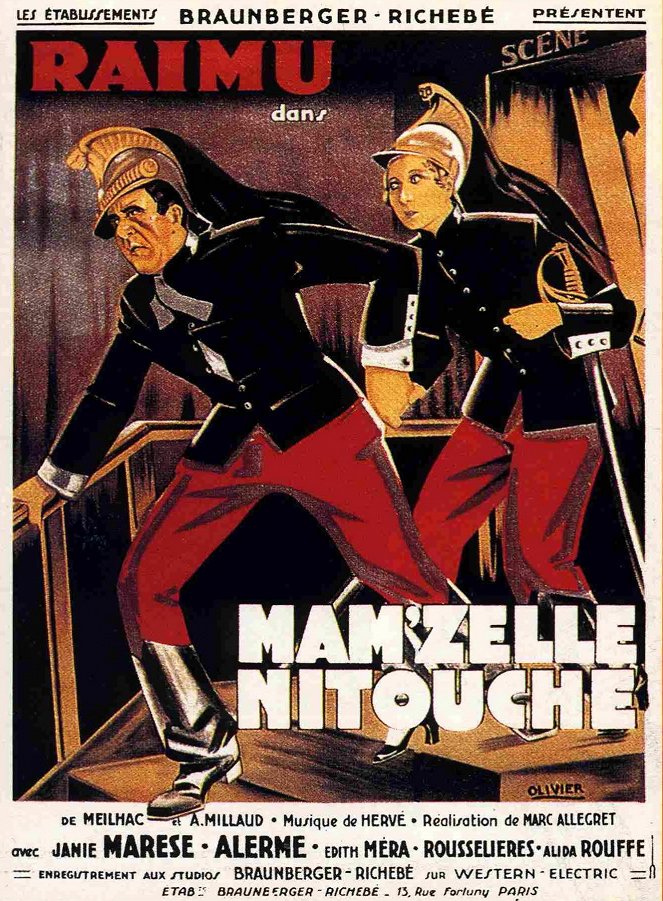 Mamzelle Nitouche (francouzská verze) - Plagáty