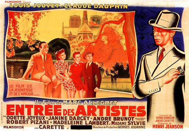 Entrée des artistes - Affiches