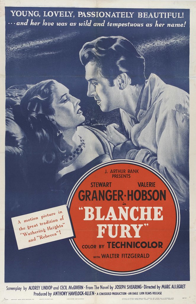 Blanche Fury - Plakate