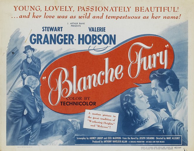 Blanche Fury - Plakate