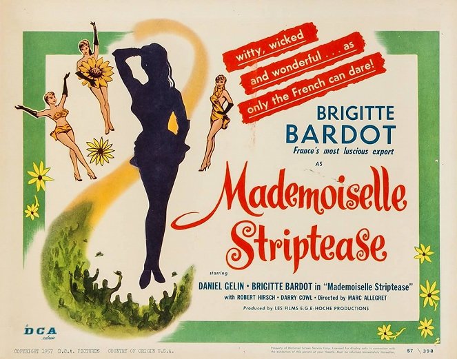 Mam'selle Striptease - Posters